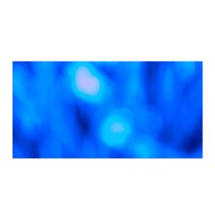 Blue Vibrant Abstract Satin Wrap by DimitriosArt