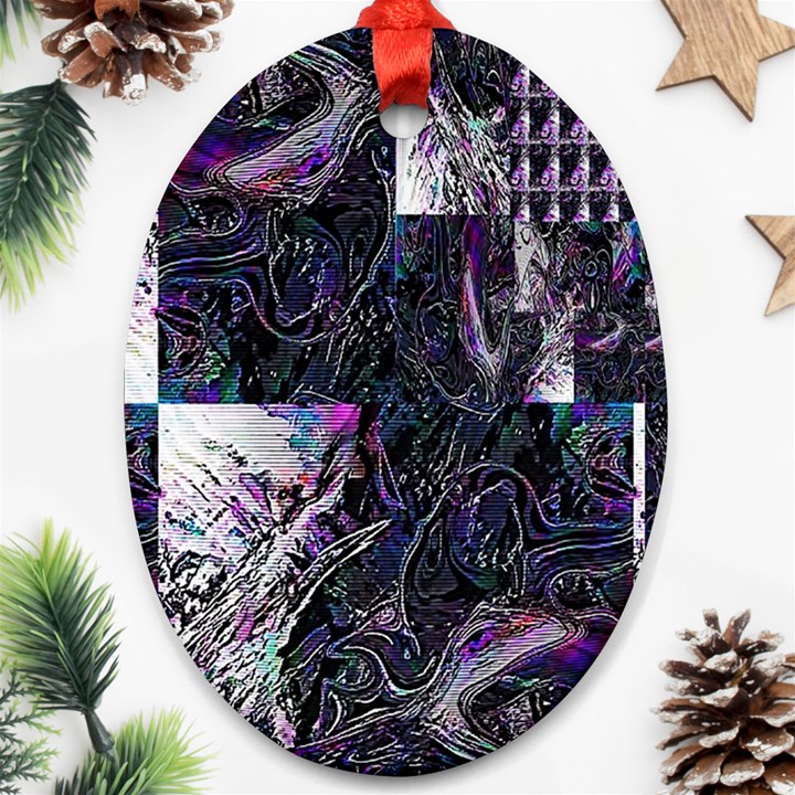 Rager Oval Ornament (Two Sides)