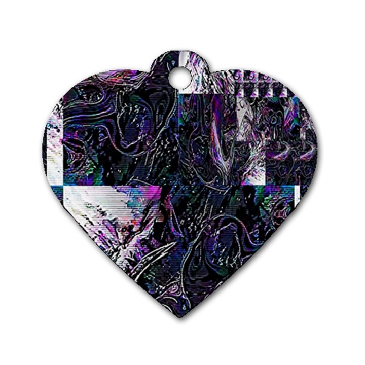 Rager Dog Tag Heart (Two Sides)