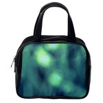 Green Vibrant Abstract Classic Handbag (Two Sides) Back