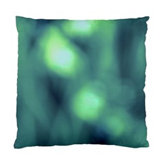 Green Vibrant Abstract Standard Cushion Case (one Side) by DimitriosArt