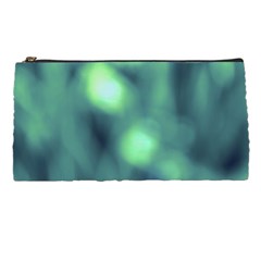 Green Vibrant Abstract Pencil Case by DimitriosArt