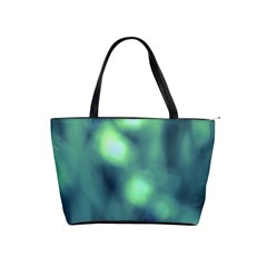 Green Vibrant Abstract Classic Shoulder Handbag