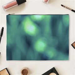 Green Vibrant Abstract Cosmetic Bag (xl) by DimitriosArt