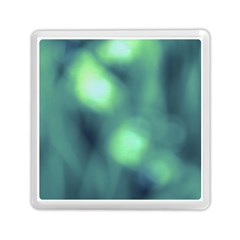 Green Vibrant Abstract Memory Card Reader (square)