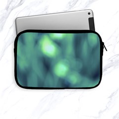 Green Vibrant Abstract Apple Ipad Mini Zipper Cases