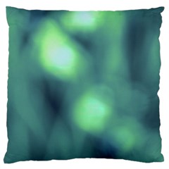 Green Vibrant Abstract Standard Flano Cushion Case (one Side) by DimitriosArt