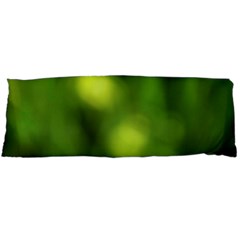 Green Vibrant Abstract No3 Body Pillow Case (dakimakura) by DimitriosArt