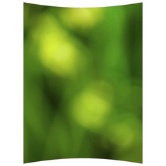 Green Vibrant Abstract No3 Back Support Cushion by DimitriosArt