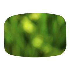 Green Vibrant Abstract No3 Mini Square Pill Box by DimitriosArt