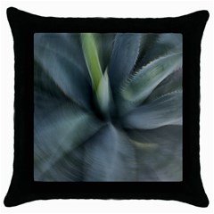 The Agave Heart In Motion Throw Pillow Case (black) by DimitriosArt