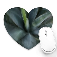 The Agave Heart In Motion Heart Mousepads by DimitriosArt