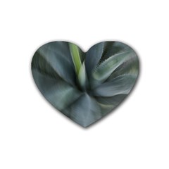 The Agave Heart In Motion Rubber Heart Coaster (4 Pack) by DimitriosArt