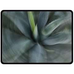 The Agave Heart In Motion Fleece Blanket (large)  by DimitriosArt