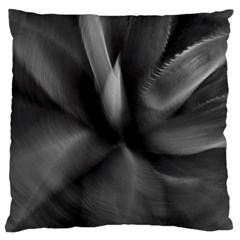 Black Agave Heart In Motion Large Cushion Case (one Side) by DimitriosArt