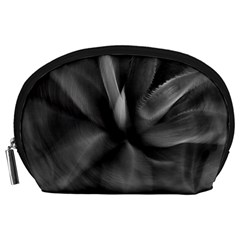 Black Agave Heart In Motion Accessory Pouch (large) by DimitriosArt