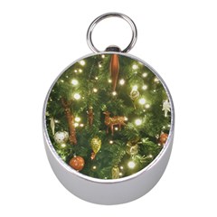 Christmas Tree Decoration Photo Mini Silver Compasses by dflcprintsclothing