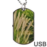 Under The Warm Sun Dog Tag USB Flash (Two Sides) Back