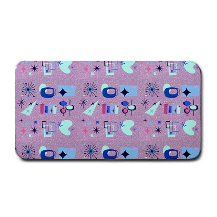 50s Diner Print Pink Medium Bar Mats