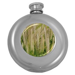 Under The Warm Sun No3 Round Hip Flask (5 Oz) by DimitriosArt