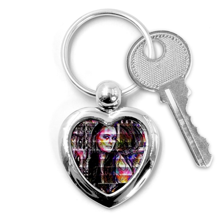 Hungry Eyes Ii Key Chain (Heart)