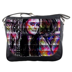 Hungry Eyes Ii Messenger Bag by MRNStudios