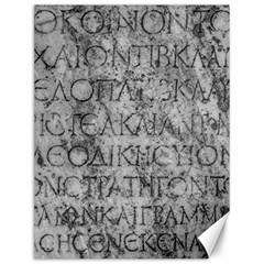 Ancient Greek Typography Photo Canvas 12  X 16  by dflcprintsclothing