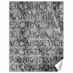 Ancient Greek Typography Photo Canvas 18  X 24  by dflcprintsclothing