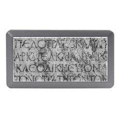 Ancient Greek Typography Photo Memory Card Reader (mini)