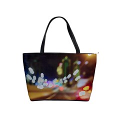 City Lights Series No4 Classic Shoulder Handbag by DimitriosArt