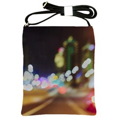 City Lights Series No4 Shoulder Sling Bag by DimitriosArt