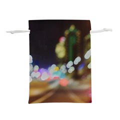 City Lights Series No4 Lightweight Drawstring Pouch (m) by DimitriosArt