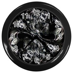 Celestial Diamonds Wall Clock (black) by MRNStudios