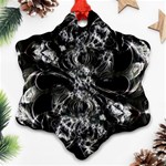 Celestial Diamonds Snowflake Ornament (Two Sides) Front