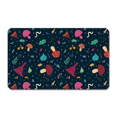 Bright Mushrooms Magnet (rectangular) by SychEva