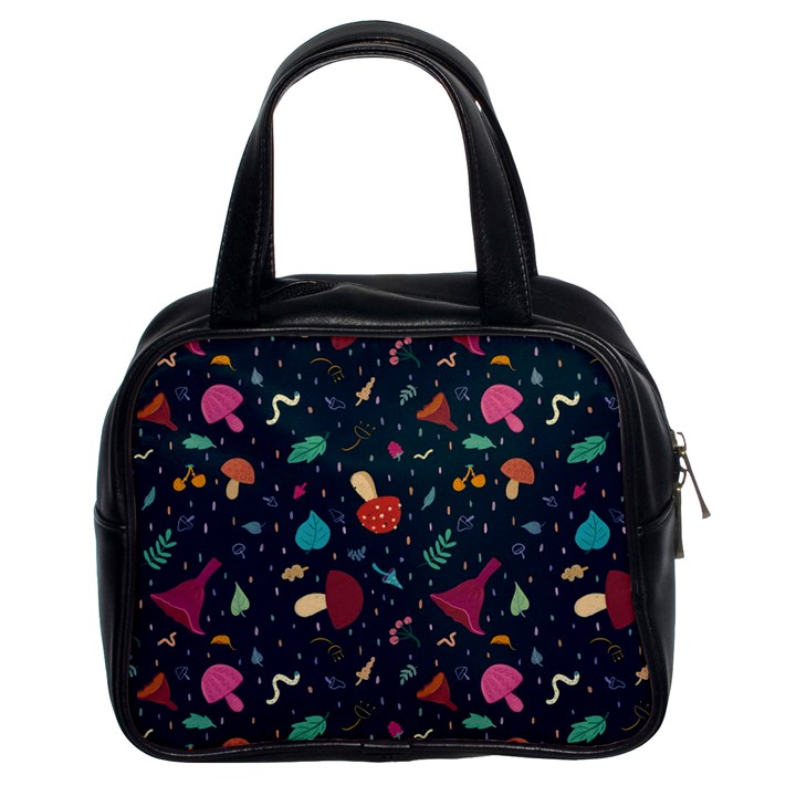 Bright Mushrooms Classic Handbag (Two Sides)