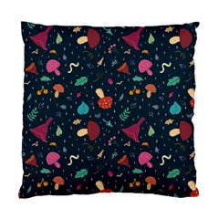 Bright Mushrooms Standard Cushion Case (one Side) by SychEva