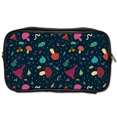 Bright Mushrooms Toiletries Bag (one Side) by SychEva