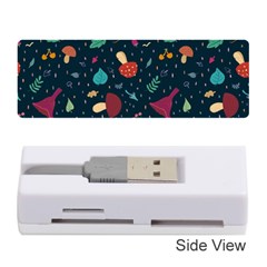 Bright Mushrooms Memory Card Reader (stick) by SychEva