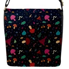 Bright Mushrooms Flap Closure Messenger Bag (s) by SychEva