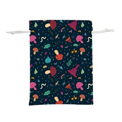 Bright Mushrooms Lightweight Drawstring Pouch (l) by SychEva