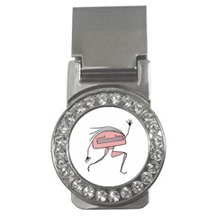 Alien Dancing Girl Drawing Money Clips (CZ) 