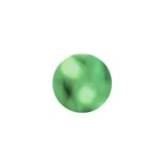 Green Vibrant Abstract No4 1  Mini Buttons Front