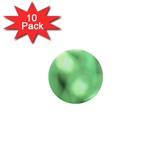 Green Vibrant Abstract No4 1  Mini Magnet (10 pack)  Front