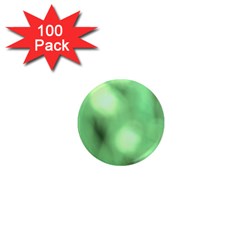 Green Vibrant Abstract No4 1  Mini Magnets (100 Pack)  by DimitriosArt