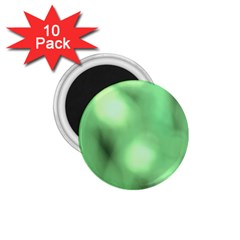 Green Vibrant Abstract No4 1 75  Magnets (10 Pack)  by DimitriosArt