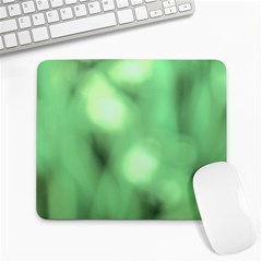 Green Vibrant Abstract No4 Large Mousepads by DimitriosArt