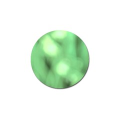 Green Vibrant Abstract No4 Golf Ball Marker