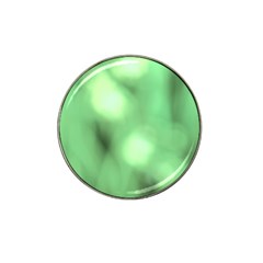 Green Vibrant Abstract No4 Hat Clip Ball Marker