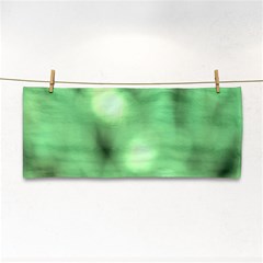 Green Vibrant Abstract No4 Hand Towel